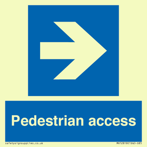 Pedestrian access